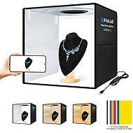 PULUZ foldable portable circular light USB + photo booth kit (6x double-sided coloured backdrops), 4 - Camera Accessory