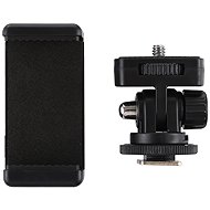 PULUZ tripod adapter with 1/4" thread and phone clamp - Phone holder