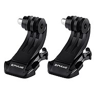 PULUZ Set of 2 Vertical J-Hook Adapters for GoPro, Insta360, DJI and more - Action Camera Accessories