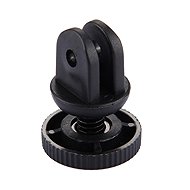 PULUZ Mini Size 1/4 inch Screw Tripod Mount Adapter for GoPro, Insta360, DJI and Other - Action Camera Accessories