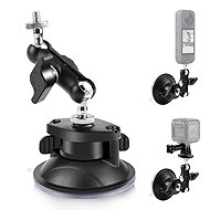 PULUZ Magic Arm Suction Mount 1/4" Black - Action Camera Accessories