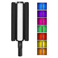 PULUZ 190 LEDs Photo Handheld Stick Light Full colour RGB Fill Light with Barndoor - Camera Light
