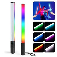 PULUZ 132 LEDs Photo Handheld Stick Light Full colour RGB Fill Light - Camera Light