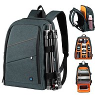 PULUZ Outdoor Portable Waterproof Scratch-proof Dual Shoulders Backpack Handheld PTZ Stabilizer Came - Camera Backpack