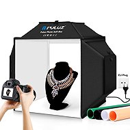 PULUZ 40cm Folding 72W 5500K Studio Shooting Tent Soft Box Photography Lighting Kit with 4 colours ( - Camera Light
