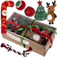 Purlov 22637 Christmas set of toys for dogs, 6 pcs - Dog Toy