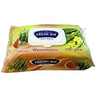 Fresh Air wet wipes 100 pcs watermelon clip - Wet Wipes
