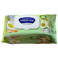 Fresh Air wet wipes 120 pcs clip Poufy chamomille - Cleaning Wipes
