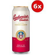 Budweiser Budvar Original 12° 6x0,5l can - Beer
