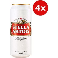 Stella Artois 4x 0.5l Can - Beer