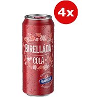 Birell Cola 4×0,5l can - Lemonade