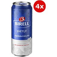 Birell light 4 × 0.5l tin - Beer