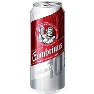 Gambrinus 10 ° 6 × 0,5l 4,3% sheet metal - Beer