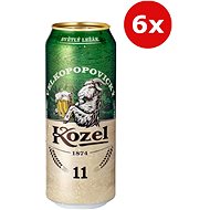 Kozel light lager 11 ° 6 × 0,5l 4,6% tin - Beer