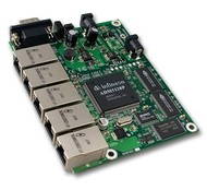 Mikrotik RouterBoard RB150, 175MHz, 5x LAN, včetně RouterOS L4 - Routerboard