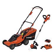PowerPlus Cordless Rotary Mower, Grass Trimmer  + Charger - Cordless Lawn Mower