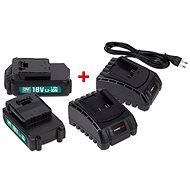 POWERPLUS POWEB9090 - Charger and Spare Batteries