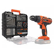 POWERPLUS Drill AKU 20V + 78 accessories in case POWDP15110 (without AKU) - Cordless Drill
