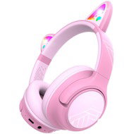 PowerLocus Bobo Cat Ears Pink - Wireless Headphones