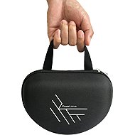 PowerLocus Fabric Carry Case Black - Headphone Case