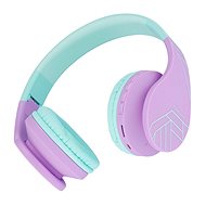 PowerLocus P1 Kids Teal/Purple - Wireless Headphones