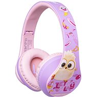 PowerLocus P2 Kids Angry Birds Purple/Pink - Wireless Headphones
