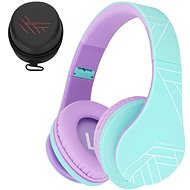 PowerLocus P2 Kids Teal/Purple - Kabellose Kopfhörer
