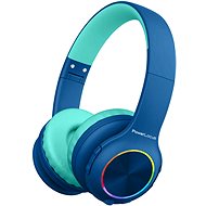 PowerLocus PLED Blue - Wireless Headphones