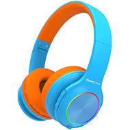 PowerLocus PLED Blue/Orange - Wireless Headphones