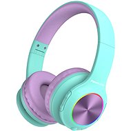 PowerLocus PLED Teal/Purple - Kabellose Kopfhörer