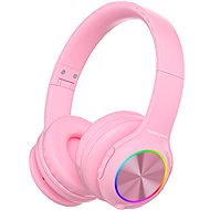 PowerLocus PLED Pink - Wireless Headphones