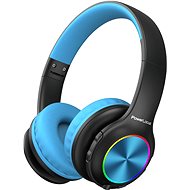PowerLocus PLED Blue/Black - Wireless Headphones