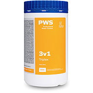 PWS Trio pool tablets 3in1 200 g 1 kg - Pool Chemicals