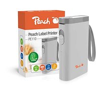 PEACH PE110 wiederaufladbar, weiß - Etiketten-Drucker