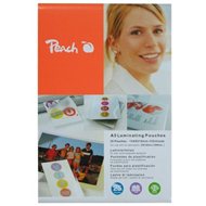 Peach laminating film A5 - 100 pieces, 100 microns - Laminating Film