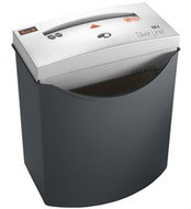 Peach skartovač 500X, 5 listů, DIN 3, křížový řez, 2,3 m/min, koš 18 litrů - -