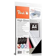 Peach PB100-17 A4 Black - Pack of 25 pcs - Binding Cover