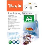 Peach A4 (216×303 mm), 80 mikronos, fényes, 100 db + 25 db ingyen - Lamináló fólia