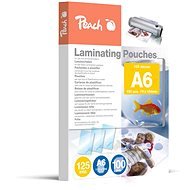 Peach PP525-04 A6/250 fényes - 100 darabos csomagban - Lamináló fólia