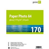 PRINT IT Paper Photo A4 170 g/m2 lesklý 20 ks - Fotopapier