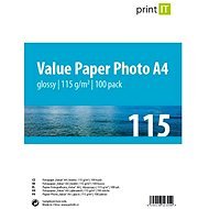 PRINT IT Paper Photo Glossy A4 100 listov - Fotopapier