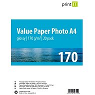 PRINT IT Paper Photo Glossy A4, 170g/m2, 20 sheets - Photo Paper