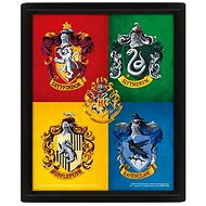 Harry Potter: Colorful Crest - 3D image - Painting