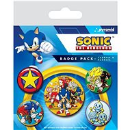 Pyramid Posters Sonic The Hedgehog Kitűző szett, 5 db - Kitűző