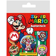 Super Mario: Figures - badges 5 pieces - Badge