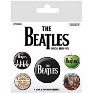 The Beatles: White - badges 5 pieces - Badge
