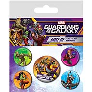 Marvel: Guardians Of The Galaxy - badges 5 pieces - Badge