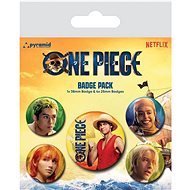 Pyramid Posters One Piece Kitűző szett - Live Action Roles, 5 db - Kitűző