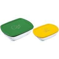 Pyrex 913S568/7645 Set of 2 rectangle pans - Food Container Set