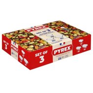 Pyrex Set of 3 baking pans 2 l + 3 l + 4 l - Baking Pan